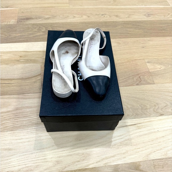 Chanel slingback flats size 36.5 - Picture 1 of 4